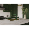 Смеситель OMOIKIRI NAGANO-RG-LG Royal green/светлое золото 4994432